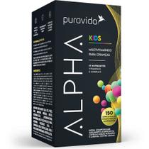 Vitaminas Minerais Infantil Alpha Kids 150Caps - PuraVida