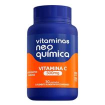 Vitaminas Neo Quimica Vitamina C 500mg Contém 30 unidades Vitaminas Neo Quimica Vitamina C 500mg Contém 30 unidades