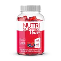 Vitaminas Nutri Gummies Hair Zero Açúcar Tratamento Para 30 dias - NULTRIHEALTH
