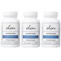 Vitaminas para cabelo Elon Matrix 5000 Biotina 5000mcg 180 comprimidos Vitaminas para cabelo Elon Matrix 5000 Biotina 5000mcg 180 comprimidos