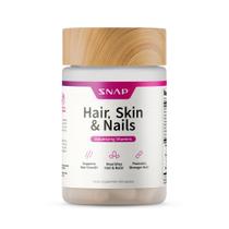 Vitaminas para cabelo, pele e unhas Snap Supplements 60 cápsulas Vitaminas para cabelo, pele e unhas Snap Supplements 60 cápsulas