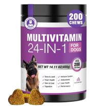 Vitaminas para Cães TTLXBL Multivitamínico 24 em 1 200 Mastigáveis Vitaminas para Cães TTLXBL Multivitamínico 24 em 1 200 Mastigáveis