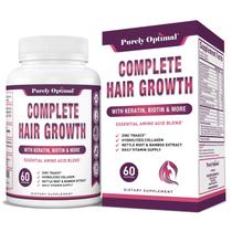 Vitaminas para Crescimento Capilar Purely Optimal - 60 Cápsulas (Homens e Mulheres) Vitaminas para Crescimento Capilar Purely Optimal - 60 Cápsulas (Homens e Mulheres)
