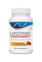 Vitaminas para os olhos Lipotriad Visionary 60 cápsulas Luteína Zeaxantina