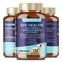 Vitaminas para os olhos Totaria AREDS 2 com extrato de mirtilo ômega-3 Vitaminas para os olhos Totaria AREDS 2 com extrato de mirtilo ômega-3