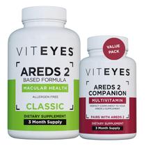 Vitaminas para os olhos Viteyes AREDS 2 suprimento para 3 meses