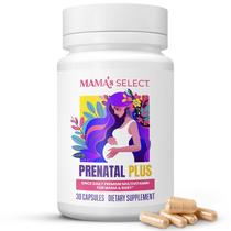 Vitaminas pré-natais Mama's Select, veganas sem alérgenos