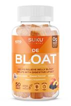 Vitaminas SUKU Debloat à base de plantas com camomila, gengibre e erva-doce
