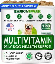 Vitaminas y Suplementos para Perros BARK&SPARK Multivitamínico 120 unidades