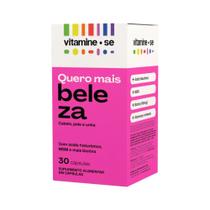 Vitamine-se Quero Beleza para Cabelos, Pele e Unhas 30 Cáps Vitamine-se Quero Beleza para Cabelos, Pele e Unhas 30 Cáps