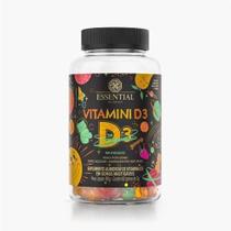 Vitamini D3 Gummy 60 Gomas 180g Essential Nutrition Vitamini D3 Gummy 60 Gomas 180g Essential Nutrition