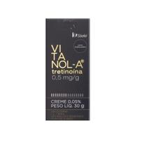 Vitanol A Creme Facial 0,5mg 30g
