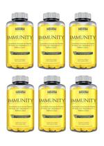VitaPremium Gummies Immunity Abacaxi Kit 6 Potes C/ 60 Gomas