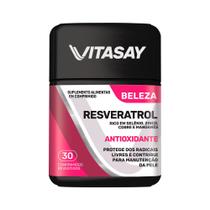 Vitasay Resveratrol Com 30 Comprimidos Revestidos