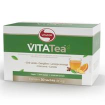 Vitatea - 30 Sachês 2G - Vitafor com laranja amarga, chá verde, gengibre, cúrcuma e canela