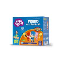 Vitatoon Luccas Neto (Acido Fólico + Vit. B12) 30 Gomas - Maxinutri Vitatoon Luccas Neto (Acido Fólico + Vit. B12) 30 Gomas - Maxinutri