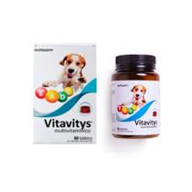 Vitavitys 168 g Multivitamínico para cães 60 tabletes - Nutrasyn