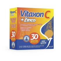 Vitaxon C 1G Zinco Cp Eferv Com 30 Laranja - Vitam C + Zinco