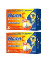 Vitaxon C 500 mg Vitamina C Airela 20 Comprimidos - Kit 2 Un