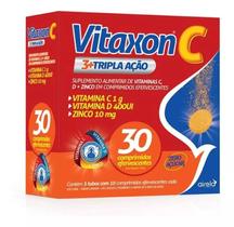Vitaxon Tripla Ação 30 Cp Efervescentes Vitamina C - Airela
