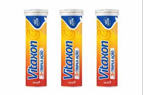 Vitaxon Tripla Ação Vitamina C, D & Zinco Airela 10 Comprimidos - 3 Un Vitaxon Tripla Ação Vitamina C, D & Zinco Airela 10 Comprimidos - 3 Un