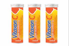 Vitaxon Vitamina C 1g Airela 10 Comprimidos - Kit 3 Un