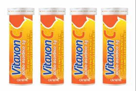 Vitaxon Vitamina C 1g Airela 10 Comprimidos - Kit 4 Un Vitaxon Vitamina C 1g Airela 10 Comprimidos - Kit 4 Un