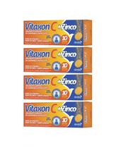 Vitaxon Vitamina C 1g & Zinco 10mg Airela 10 Comprimidos - Kit 4 Un Vitaxon Vitamina C 1g & Zinco 10mg Airela 10 Comprimidos - Kit 4 Un