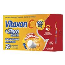 Vitaxon Vitamina C + Zinco Quelato 500Mg 30Cp - Airela
