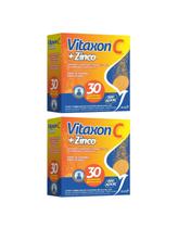 Vitaxon Vitaminas C 1g & Zinco 10mg Airela 30 Comprimidos-Kit 2 Un Vitaxon Vitaminas C 1g & Zinco 10mg Airela 30 Comprimidos-Kit 2 Un
