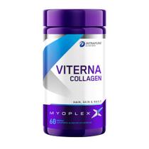 Viterna Collagen Skin Hair Pele Cabelo Unha 60 Cápsulas Myoplex