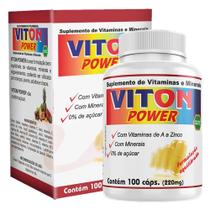 Viton Power Plus (Multivitamínico) 100 Cápsulas - Melcoprol