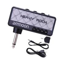 VITOOS Plugue de guitarra elétrica Mini amplificador de fone de ouvido Heavy Rock compacto portátil
