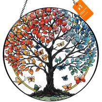 Vitral Ammzus Tree of Life Sun Catcher 16x16 cm