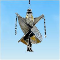 Vitral Wind Spinner Dancing Lady 2026 para janela Vitral Wind Spinner Dancing Lady 2026 para janela