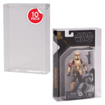 Vitrina Action Figure EVORETRO Star Wars preta de 6 polegadas