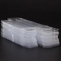 Vitrina para carros de brinquedo MANMAOHE em PVC transparente à escala 1/64 x50