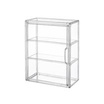 Vitrine BOHOIDEE de 3 camadas transparente para figuras em acrílico Vitrine BOHOIDEE de 3 camadas transparente para figuras em acrílico