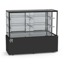 Vitrine Confeitaria Quente Vanguard Top 1,45 Metros Preto CVTQ1450 220V - Refrimate