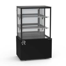 Vitrine Confeitaria Refrigerada Vanguard Top 75 cm Preto CVTR750 220V - Refrimate Vitrine Confeitaria Refrigerada Vanguard Top 75 cm Preto CVTR750 220V - Refrimate