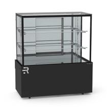 Vitrine Confeitaria Seca Vanguard Top 1,10 Metros Preto CVTS1100 220V - Refrimate