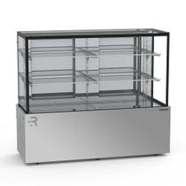 Vitrine Confeitaria Seca Vanguard Top 1,45 Metros Inox CVTS1450 220V - Refrimate Vitrine Confeitaria Seca Vanguard Top 1,45 Metros Inox CVTS1450 220V - Refrimate
