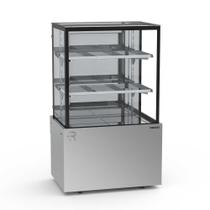 Vitrine Confeitaria Seca Vanguard Top 75 cm Inox CVTS750 220V - Refrimate