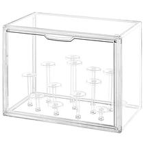 Vitrine Cutora Cutora Clear Acrylic com suporte de combinação livre