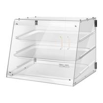 Vitrine de padaria YBSVO de 3 bandejas para bancada comercial Vitrine de padaria YBSVO de 3 bandejas para bancada comercial