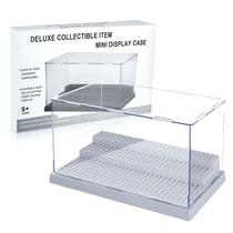 Vitrine em minifigura, caixa de armazenamento de acrílico para bonecos de ação Vitrine em minifigura, caixa de armazenamento de acrílico para bonecos de ação