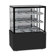 Vitrine Estufa 1,00 Metro 2 Prateleiras Titanium Premium VTPRQ1000 2P 220V - Refrimate Vitrine Estufa 1,00 Metro 2 Prateleiras Titanium Premium VTPRQ1000 2P 220V - Refrimate