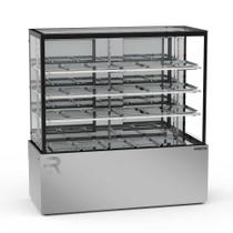 Vitrine Estufa 1,45 Metros 3 Prateleiras Titanium Premium Inox VTPRQ1450 3P 220V - Refrimate Vitrine Estufa 1,45 Metros 3 Prateleiras Titanium Premium Inox VTPRQ1450 3P 220V - Refrimate