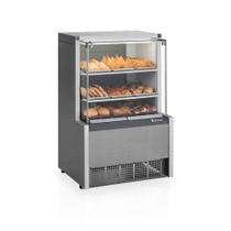 Vitrine Estufa com Bandeja 75 cm Inox 50-60Hz 220V Gelopar MEQA-075R