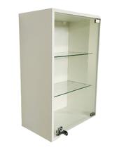 Vitrine Expositor Prateleira Porta Vidro Fechadura 44x64 - SR FABRICA DE MOVEIS